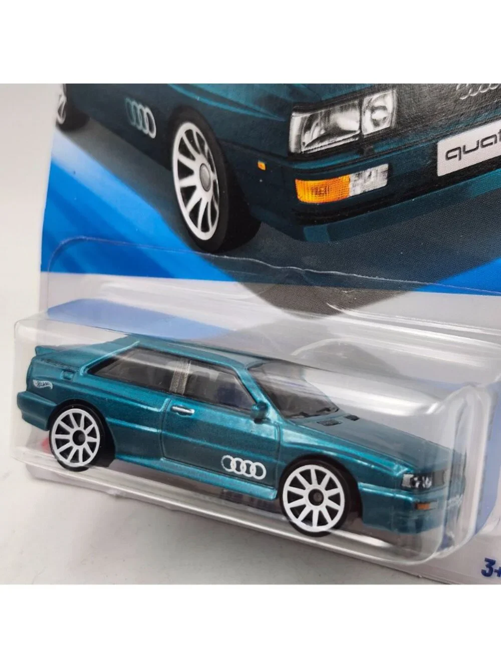 Hot Wheels 87 Audi Quattro Light Sea Green 2025 Factory Fresh 2/5 16/250